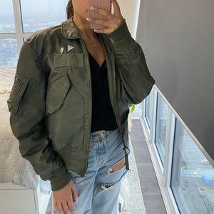 Vintage bomber jacket